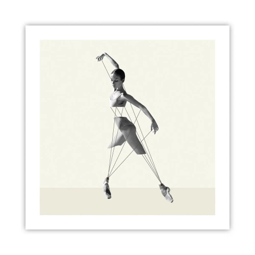 Pôster - No teatro do mundo - 50x50 cm