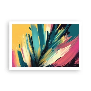 Pôster - Composição – uma explosão de alegria - 91x61 cm