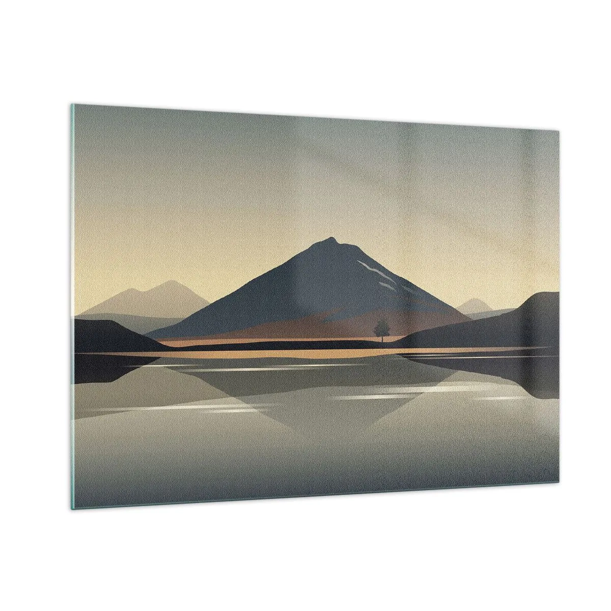 Quadro em vidro - Reflexo de espelho - 100x70 cm