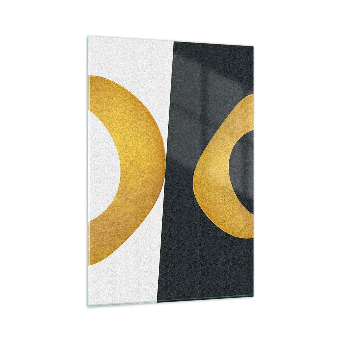 Quadro em vidro - Primeiro: ouro - 80x120 cm