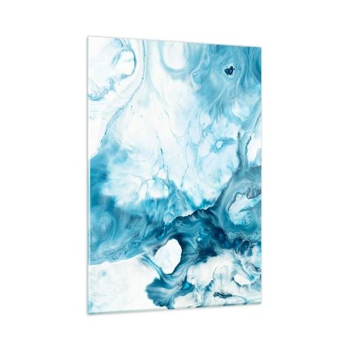 Quadro em vidro - Concerto Azul - 50x70 cm