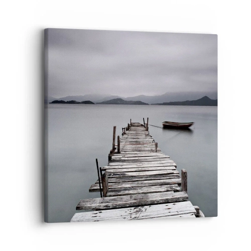 Quadro em tela - Amanhã pode ir - 30x30 cm