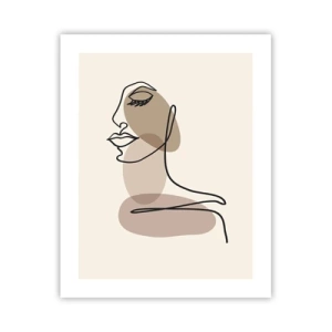 Pôster - Ouvindo-se a si própria - 40x50 cm