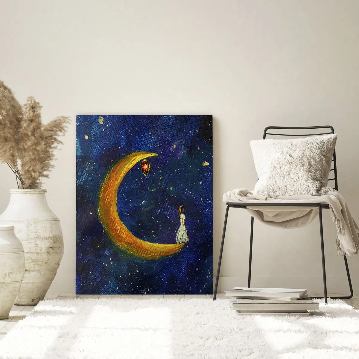 Quadro em vidro - O Chamado do Mundo - 50x70 cm