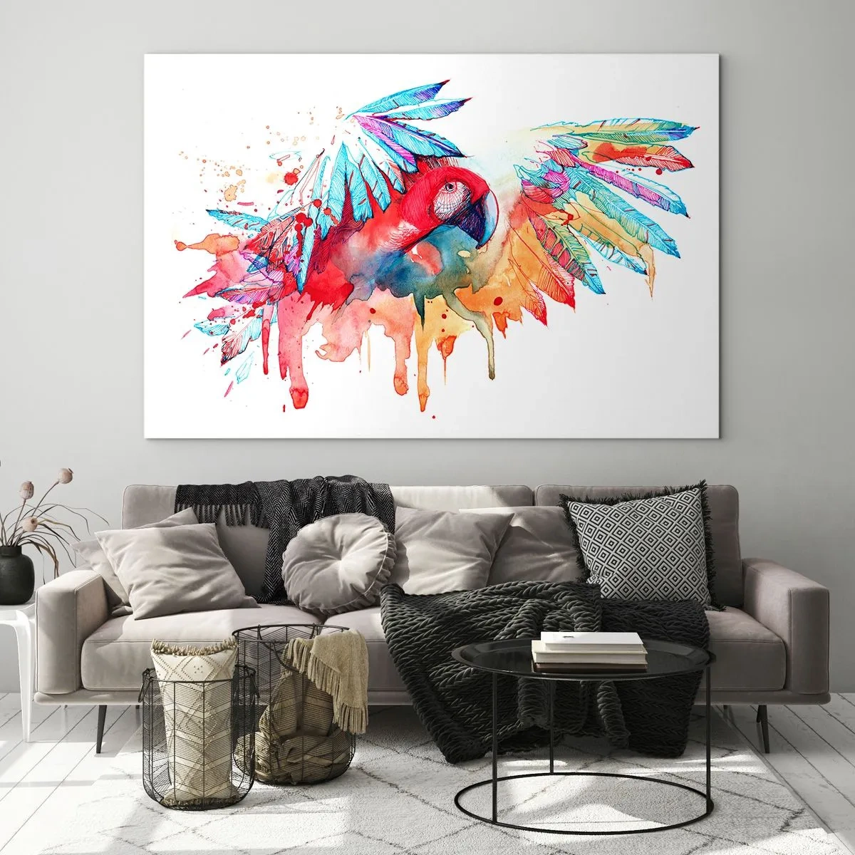 Quadro em vidro - . - 100x70 cm