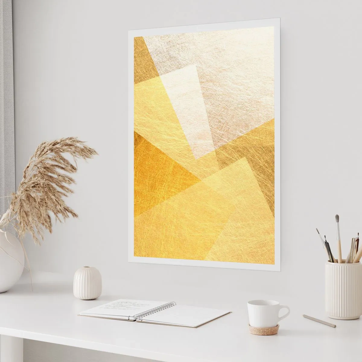 Pôster - Clima geométrico - 30x40 cm