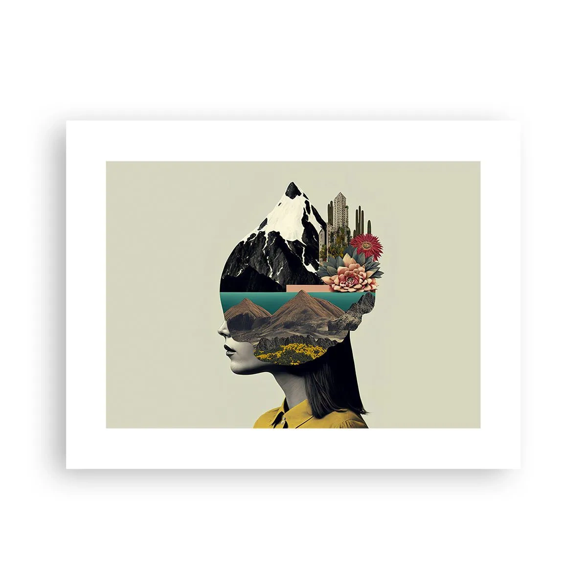 Pôster - Mulher – sempre um mistério - 40x30 cm