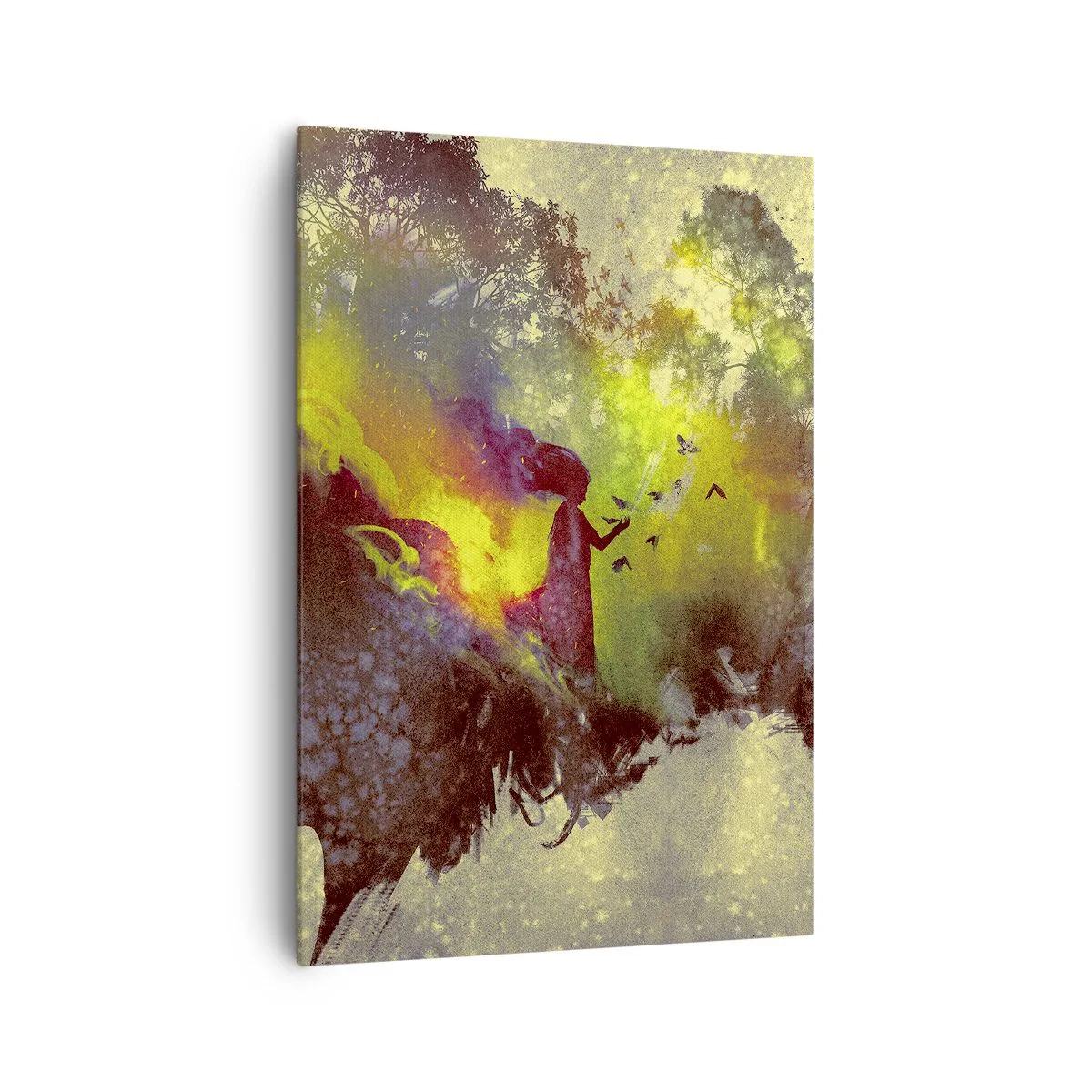 Quadro em tela - Mãe Natureza - 70x100 cm