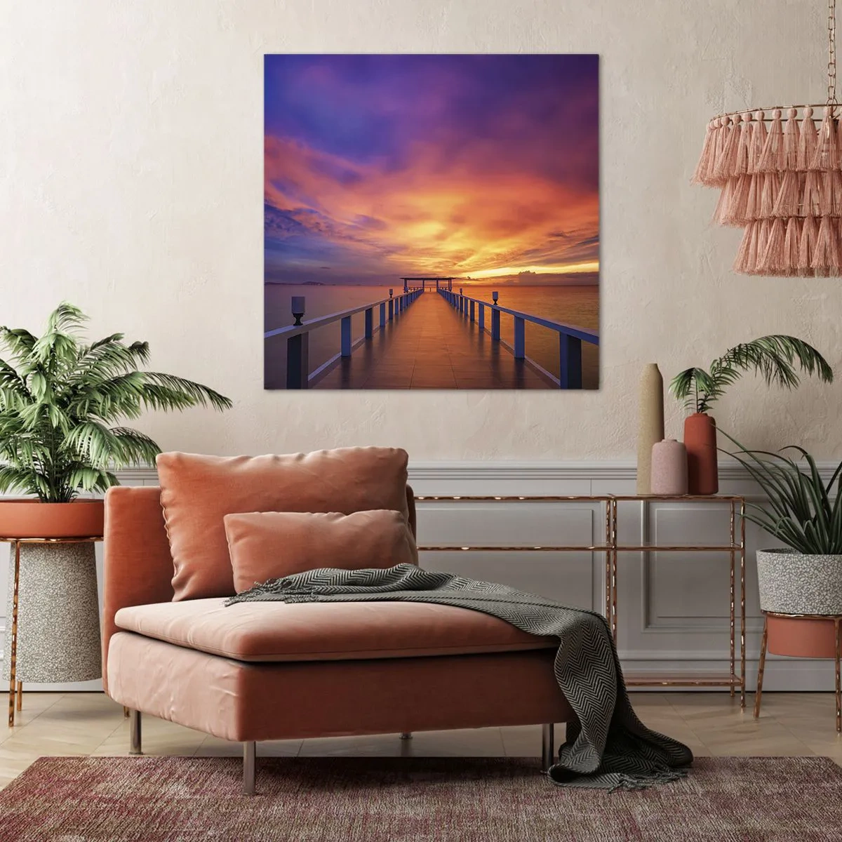 Quadro em tela - Sem fim - 50x50 cm