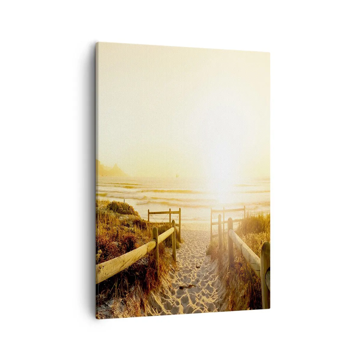 Quadro em tela - Pelaa duna, em direção ao sol - 50x70 cm