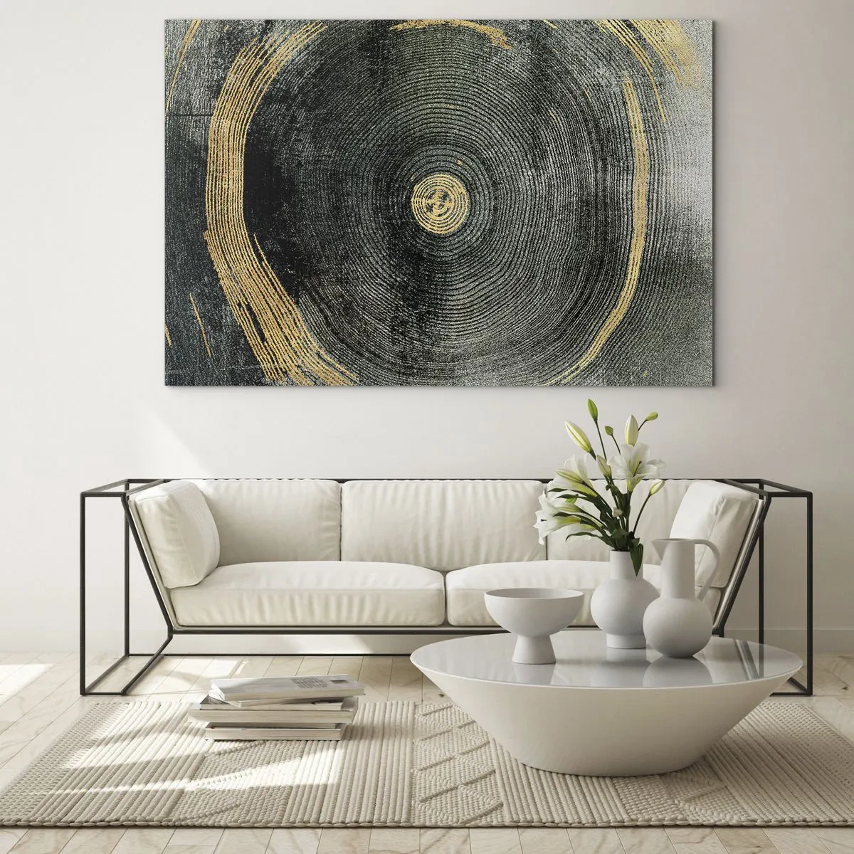 Quadro em vidro - Mudança e persistência - 100x70 cm