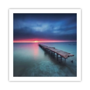 Pôster - Entre o céu e a terra - 60x60 cm