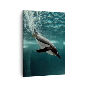 Quadro em tela - Bem-vindo ao meu mundo - 50x70 cm