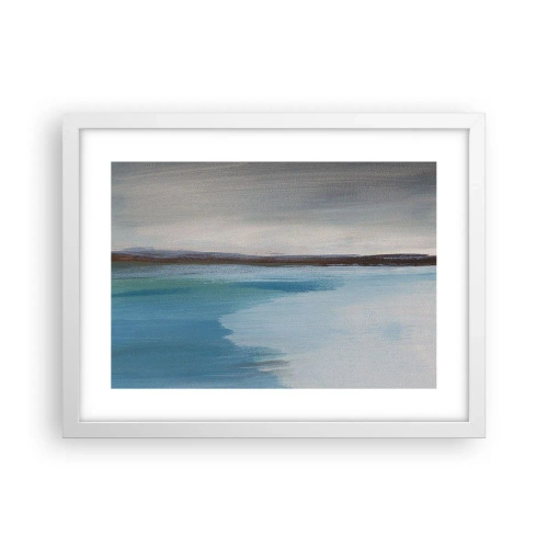 Pôster em moldura branca - Paisagem horizontal - 40x30 cm