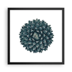 Pôster com moldura preta - Estrela do Deserto - 40x40 cm