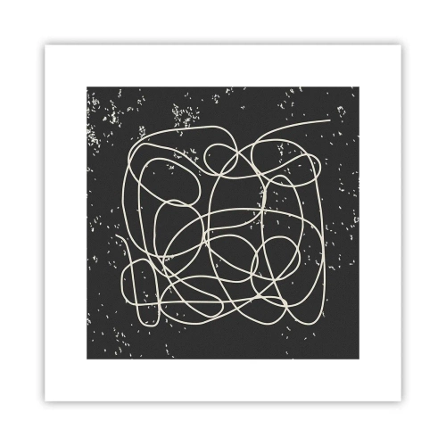 Pôster - Pensamentos errantes - 30x30 cm