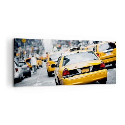 Quadro em tela - Apenas nesta cidade - 100x40 cm