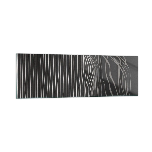 Quadro em vidro - Ritmo e sotaque - 160x50 cm