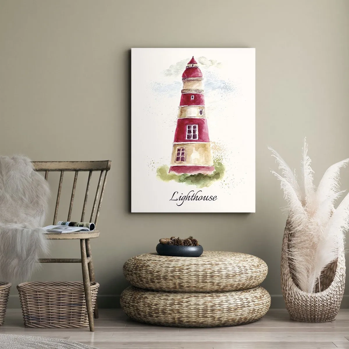 Quadro em tela - Sempre há clima - 50x70 cm