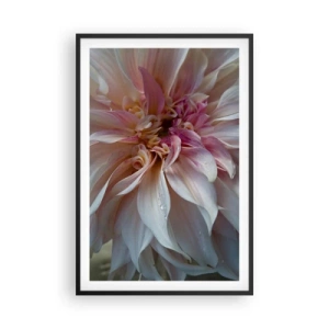 Pôster com moldura preta - Frescor florescente - 61x91 cm