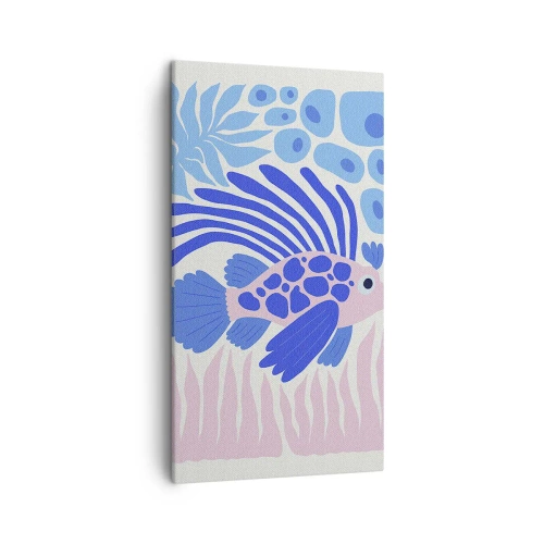 Quadro em tela - Em seu elemento - 45x80 cm