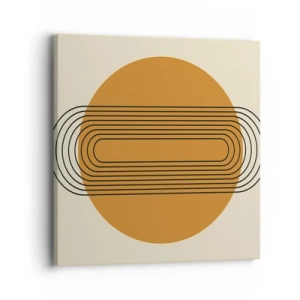 Quadro em tela - O plano perfeito - 40x40 cm