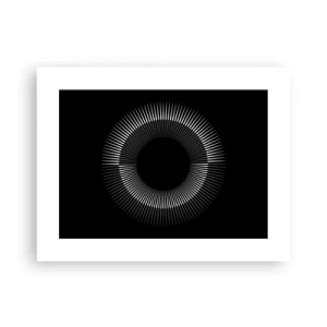 Pôster - Sol preto - 40x30 cm