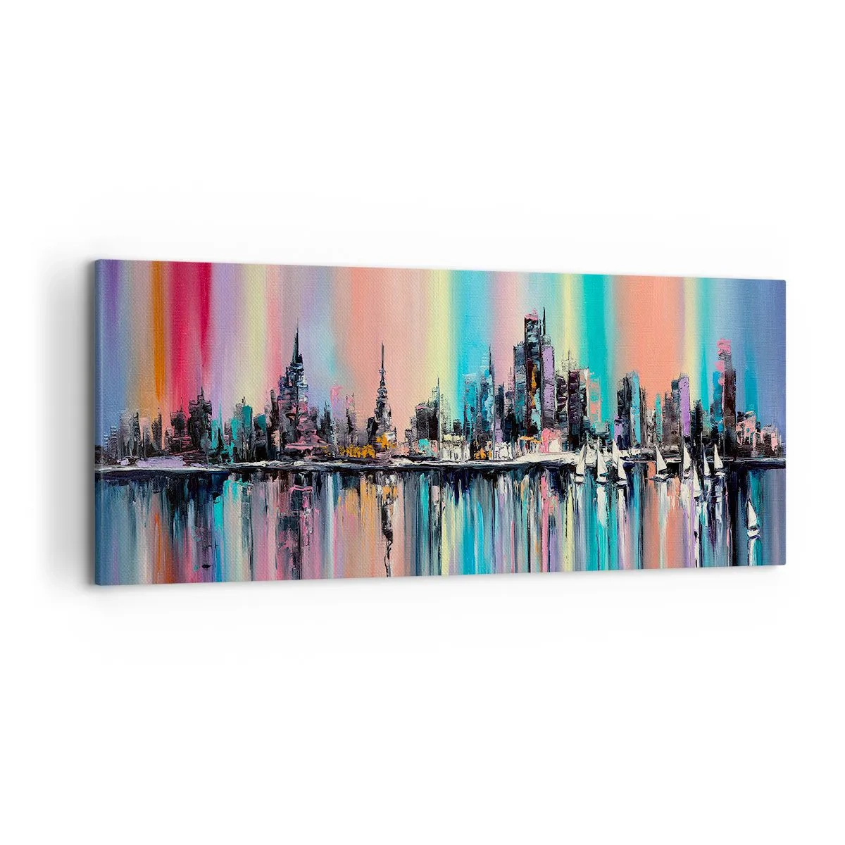 Quadro em tela - Brilho da noite - 120x50 cm