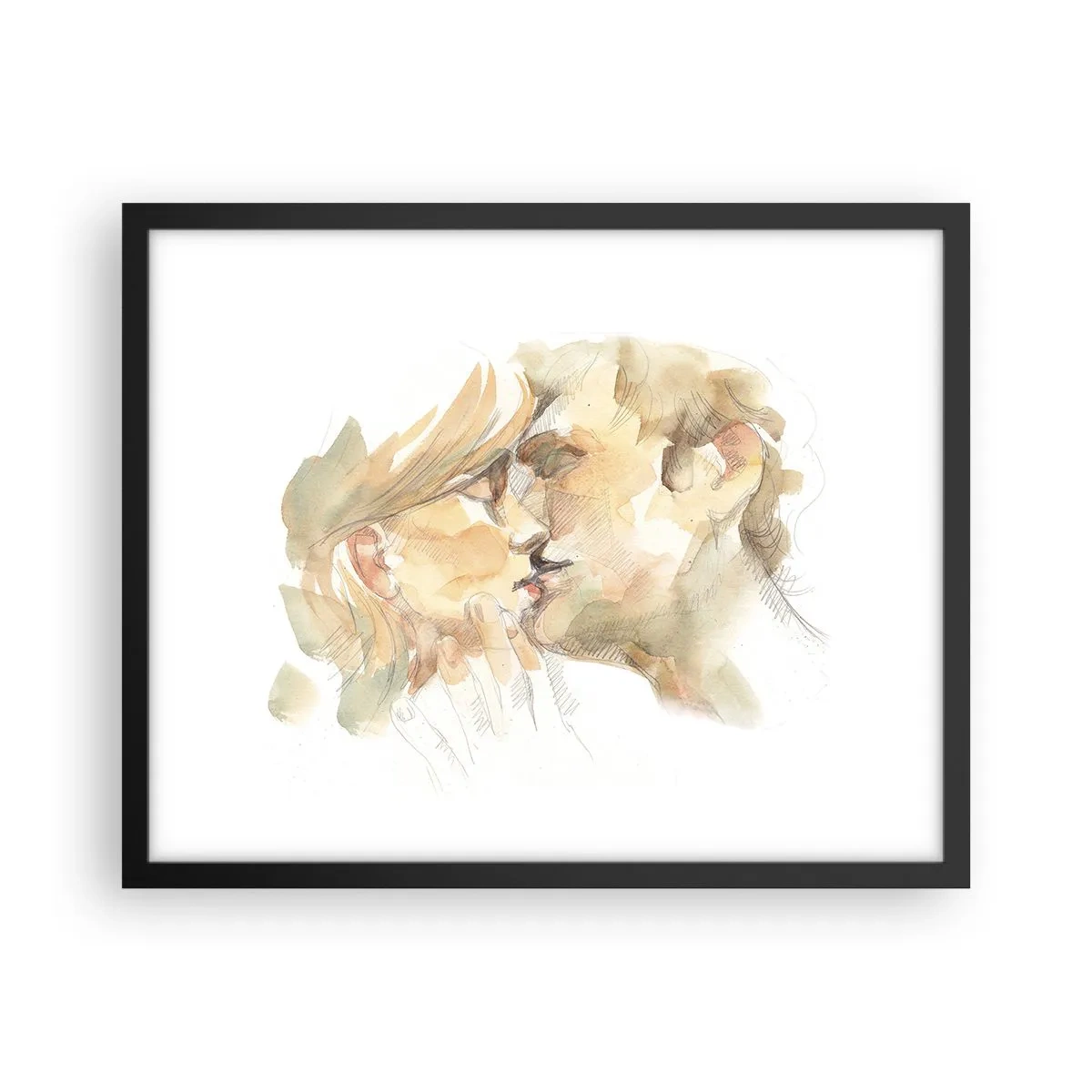 Pôster com moldura preta - A outra metade foi encontrada? - 50x40 cm