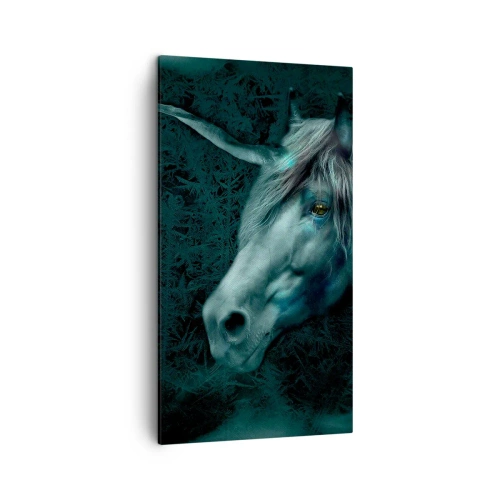 Quadro em tela - Na floresta de conto de fadas - 45x80 cm