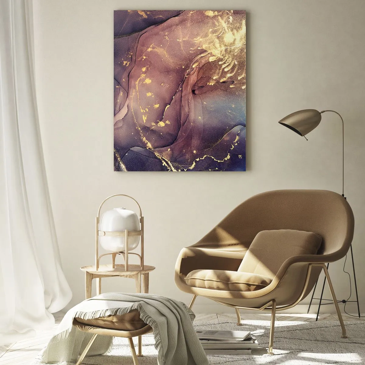 Quadro em vidro - Matéria e espírito - 50x70 cm
