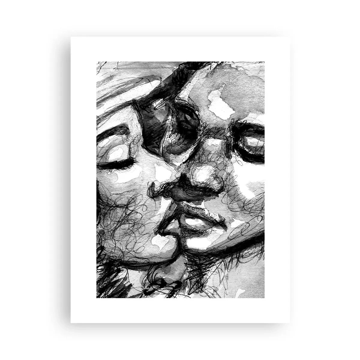Pôster - Um momento de ternura - 30x40 cm