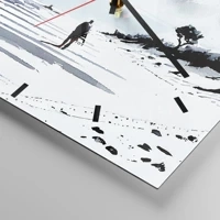 Mostrador com traços