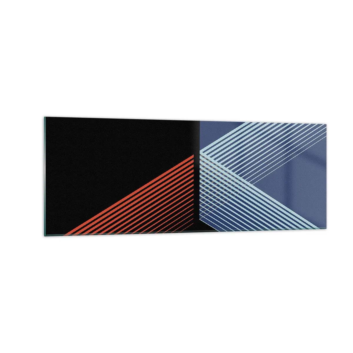 Quadro em vidro - Uma história simples - 140x50 cm