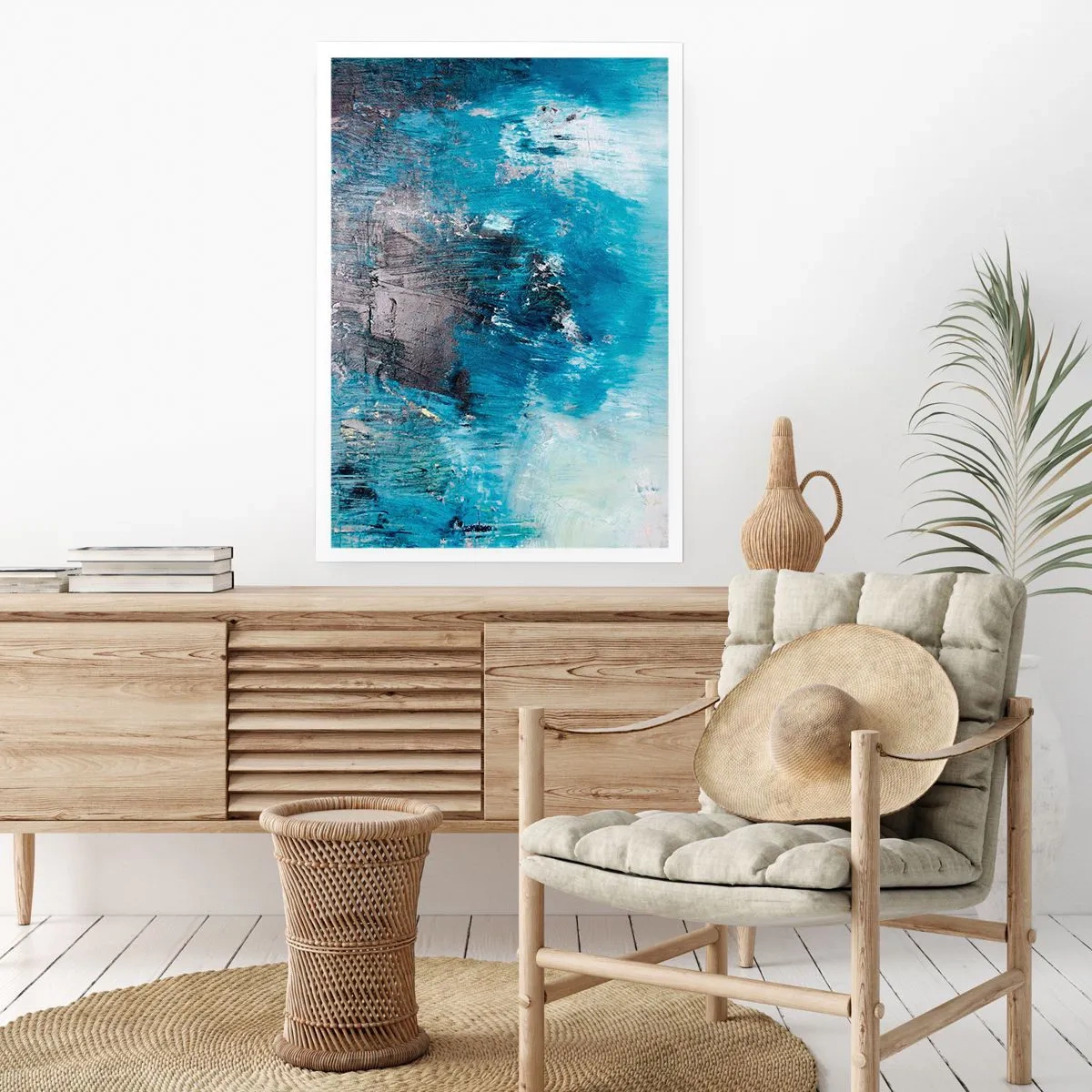 Pôster - Rapsódia em azul - 50x70 cm