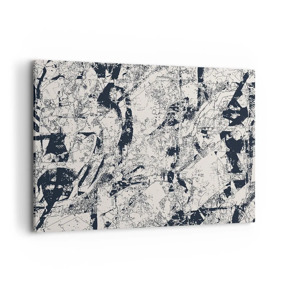 Quadro em tela - Interpenetração de opostos - 100x70 cm