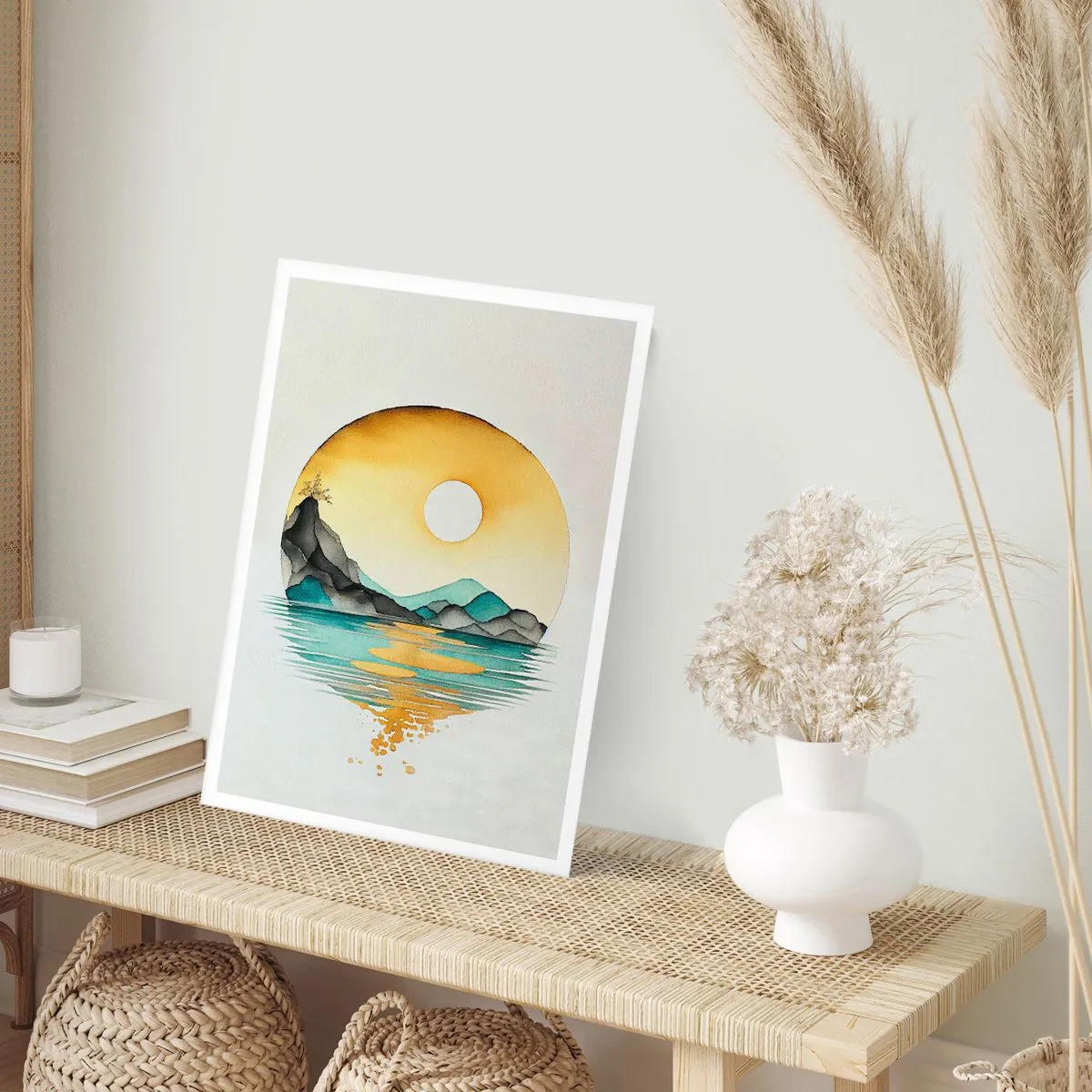 Pôster - No círculo da beleza - 30x40 cm