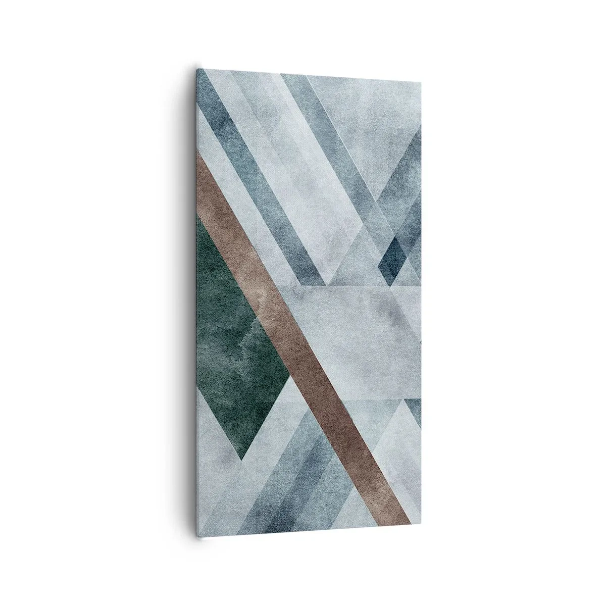 Quadro em tela - Elegância sofisticada da geometria - 65x120 cm