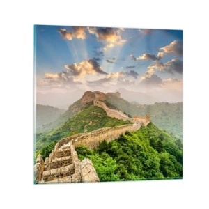 Quadro em vidro - Grandeza eterna - 60x60 cm