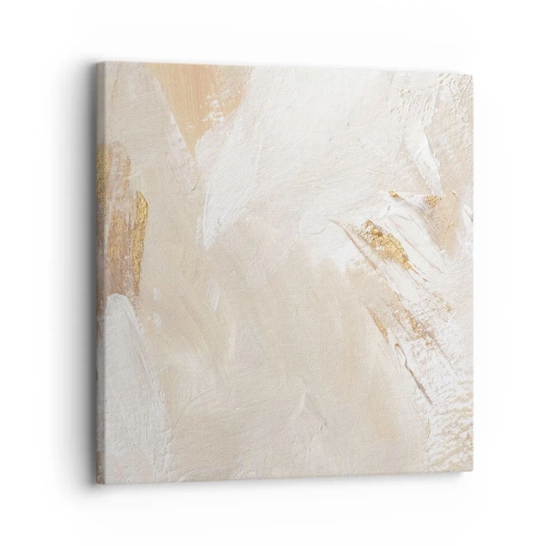 Quadro em tela - Composição pastel - 30x30 cm