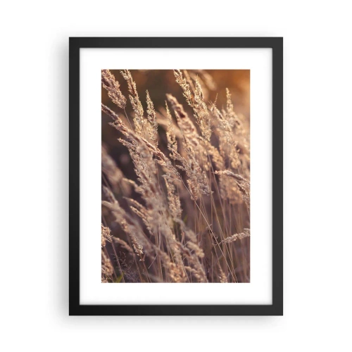 Pôster com moldura preta - Pronto para receber o outono - 30x40 cm
