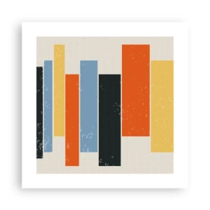 Pôster - Notação musical - 40x40 cm