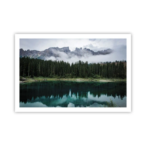 Pôster - Calma, silêncio, não vamos acordar a água... - 91x61 cm