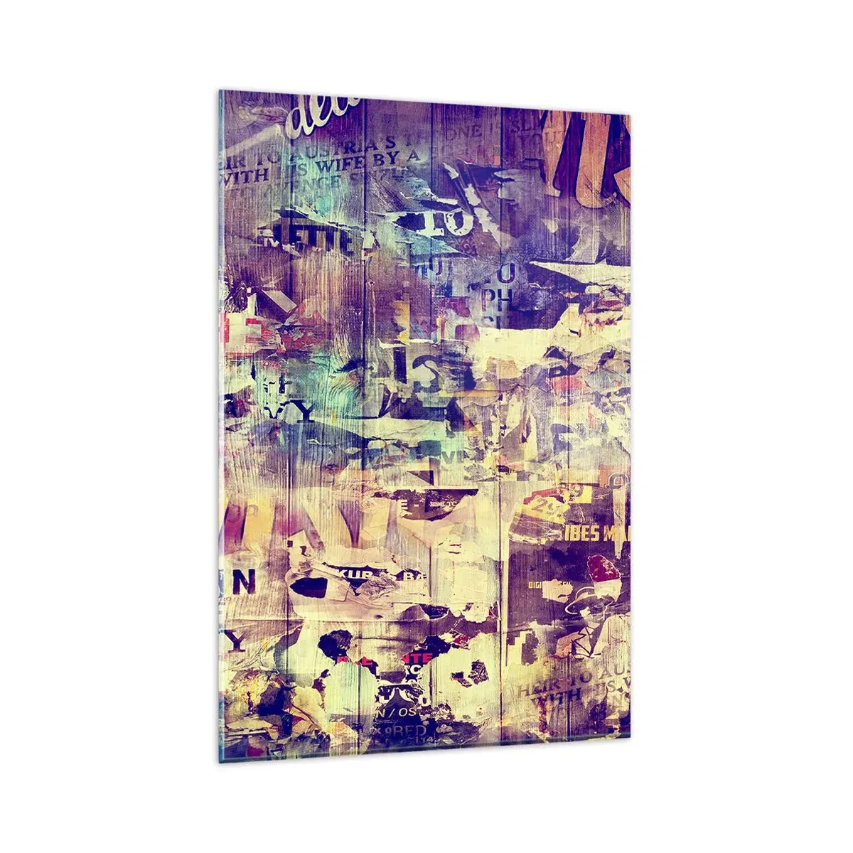 Quadro em vidro - E isso é tudo o que resta - 80x120 cm