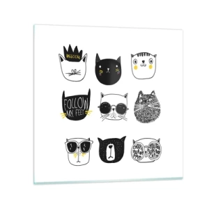 Quadro em vidro - Todos os outros - 60x60 cm