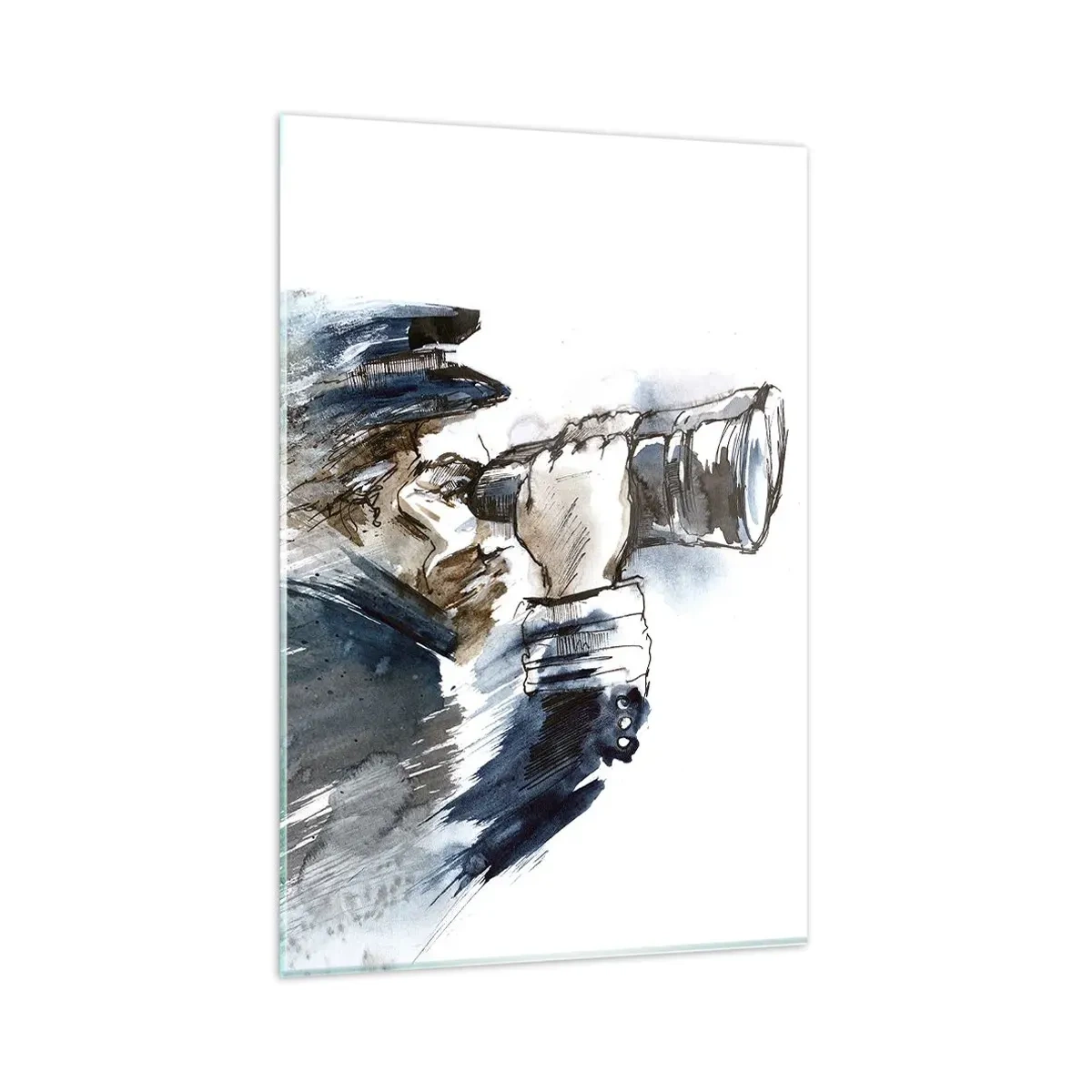 Quadro em vidro - Dez na escala Beaufort! - 80x120 cm