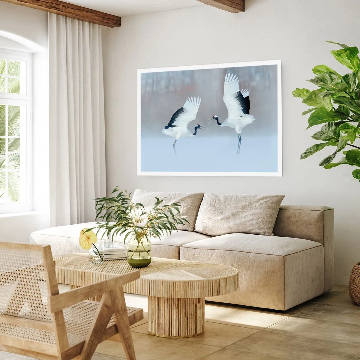 Pôster - Dança no nevoeiro - 40x30 cm