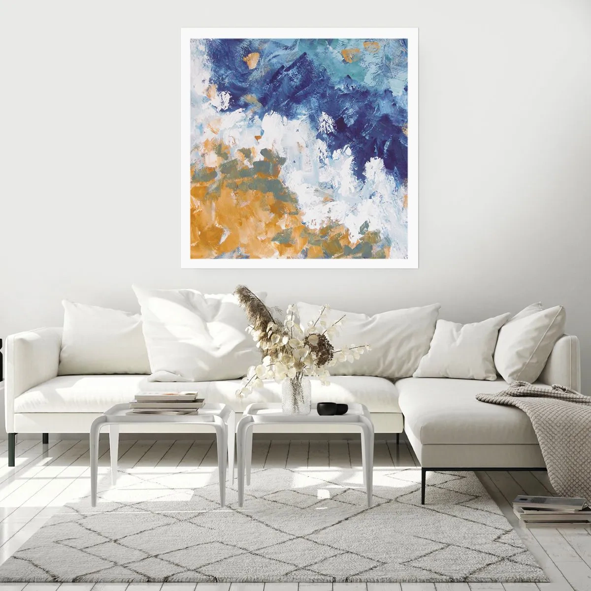 Pôster - Dança dos elementos - 40x40 cm