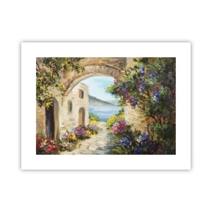 Pôster - O encanto da província costeira - 40x30 cm