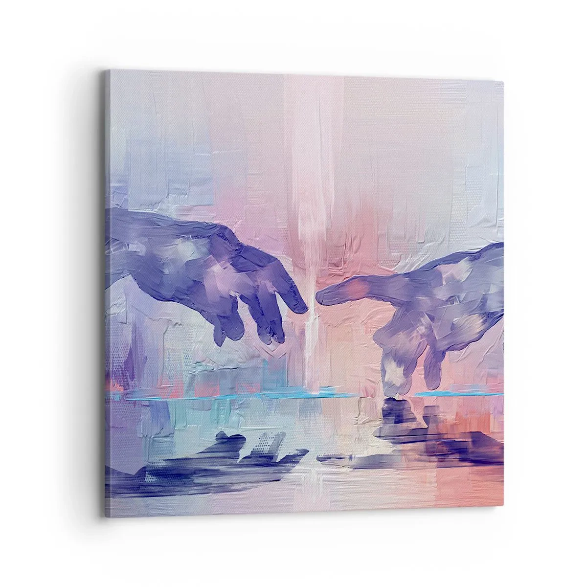 Quadro em tela - Faísca divina da vida - 70x70 cm